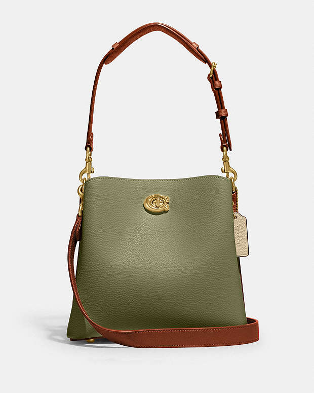 公式】COACH – コーチ | ウィロウ バケット バッグ・カラーブロック