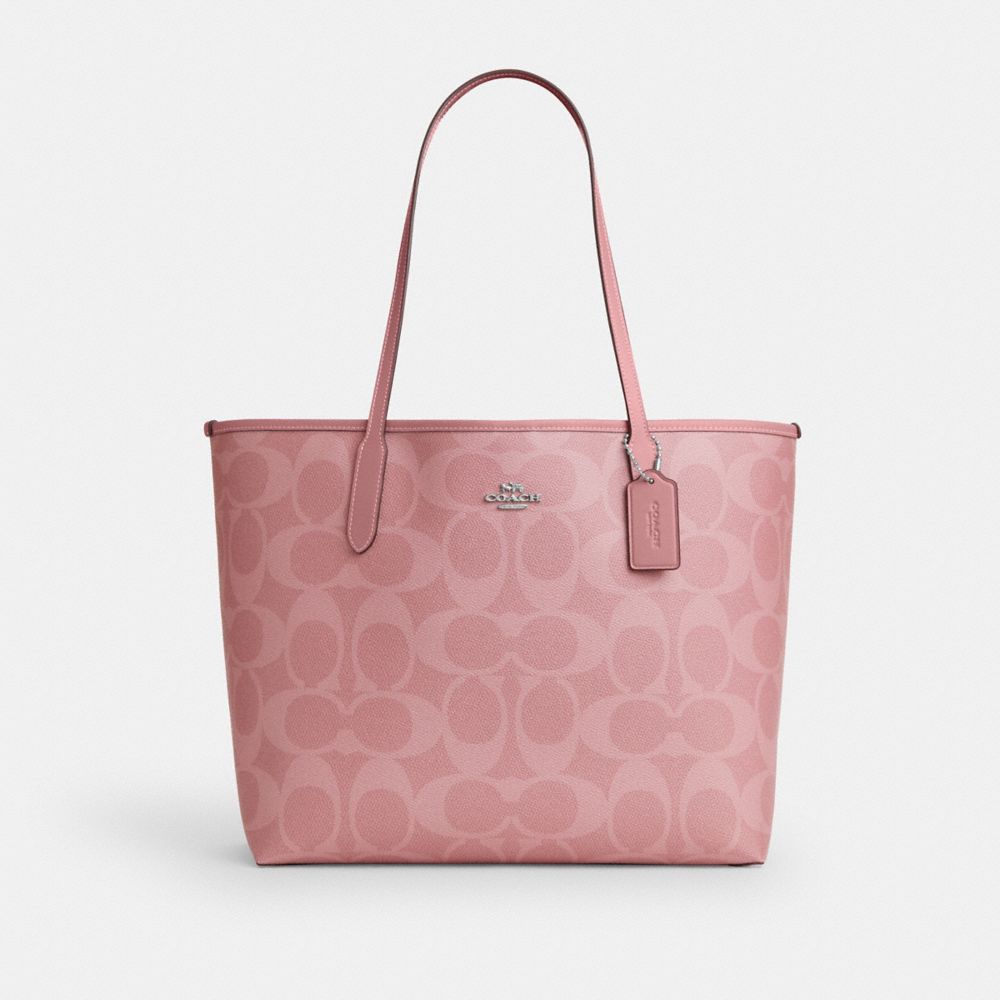 COACH® Outlet | City Tote Bag In Signature Canvas