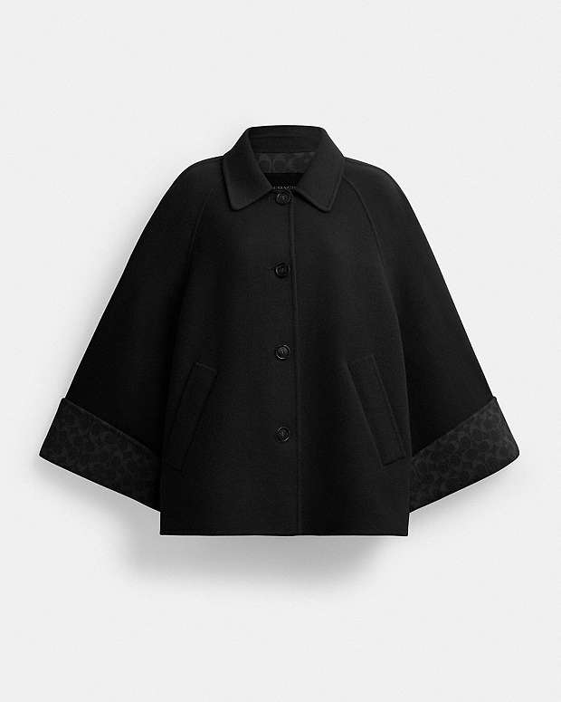 公式】コーチアウトレット | ウール スウィング コート