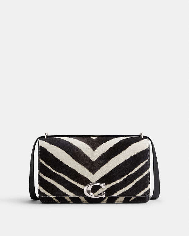 公式】COACH – コーチ | バンディット ショルダー バッグ・ゼブラ プリント