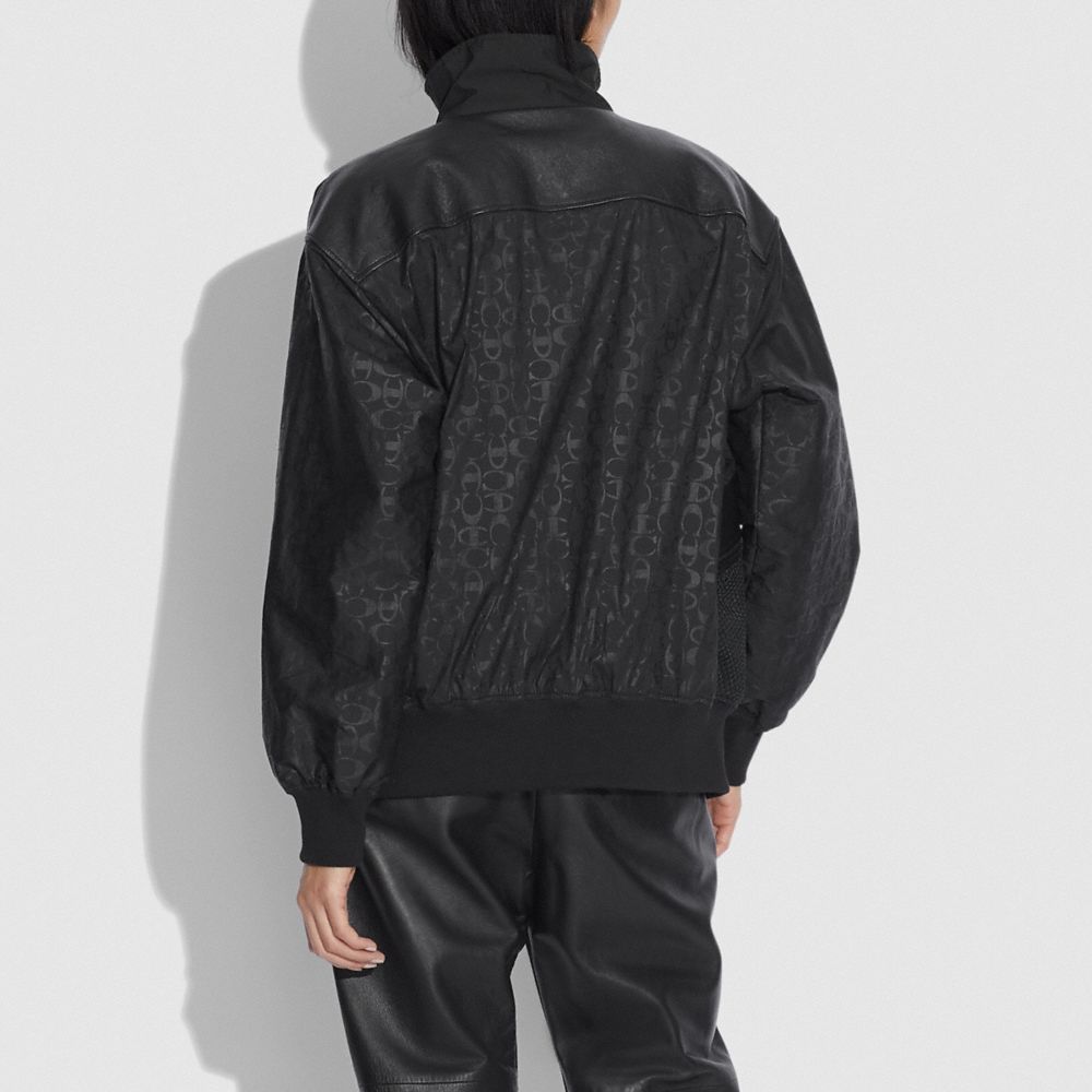 COACH® Outlet | COACH® | Coach X Champion Oversized Nylon Windbreaker