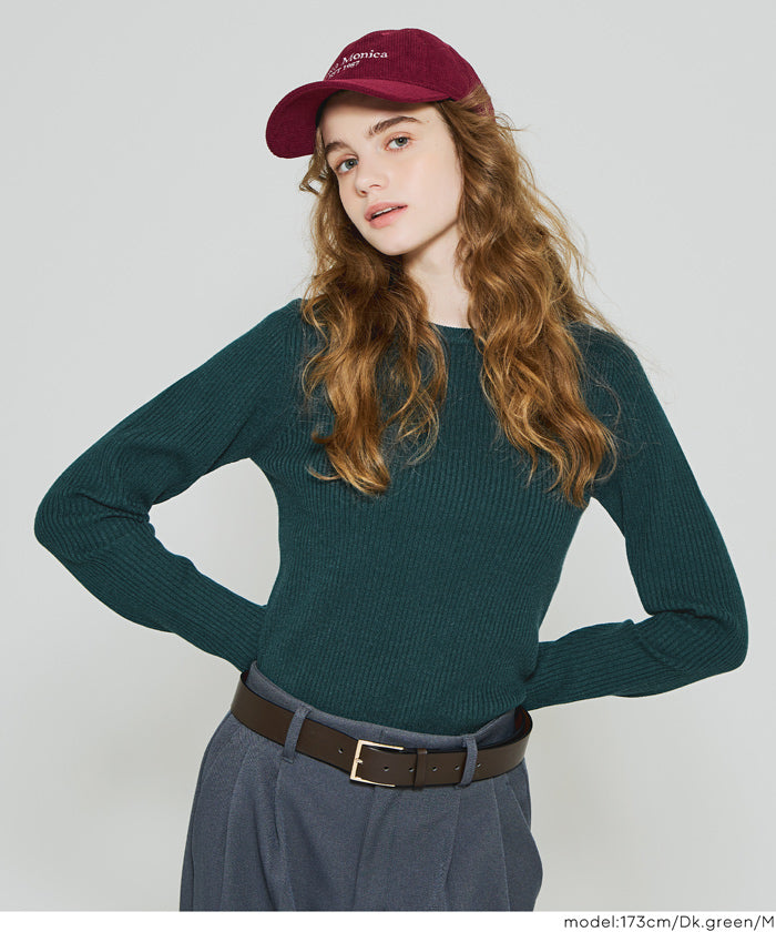 セール☆1690円→1490円 ウォッシャブル 極上ニットクルーネック