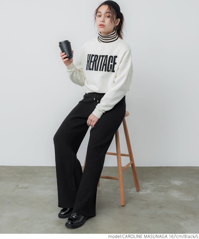 裏シャギーニットパンツ レディース メール便不可 – coca公式ストア