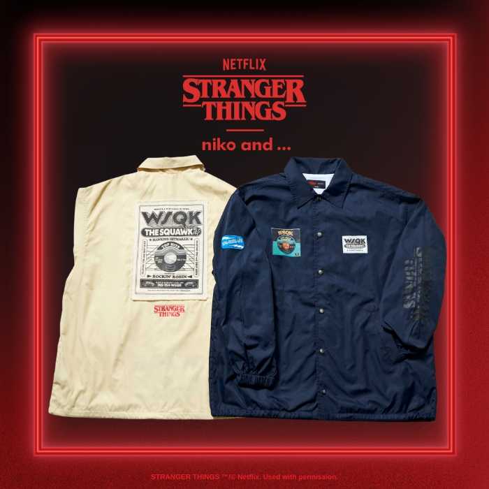 niko and …の魅力炸裂♡レトロポップな“ストレンジャー・シングス