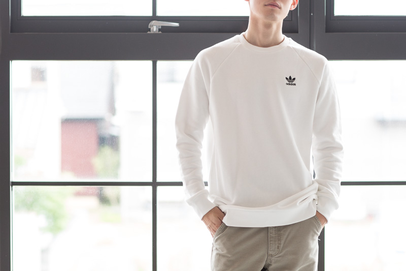 アディダス オリジナルス エッセンシャル クルー adidas originals