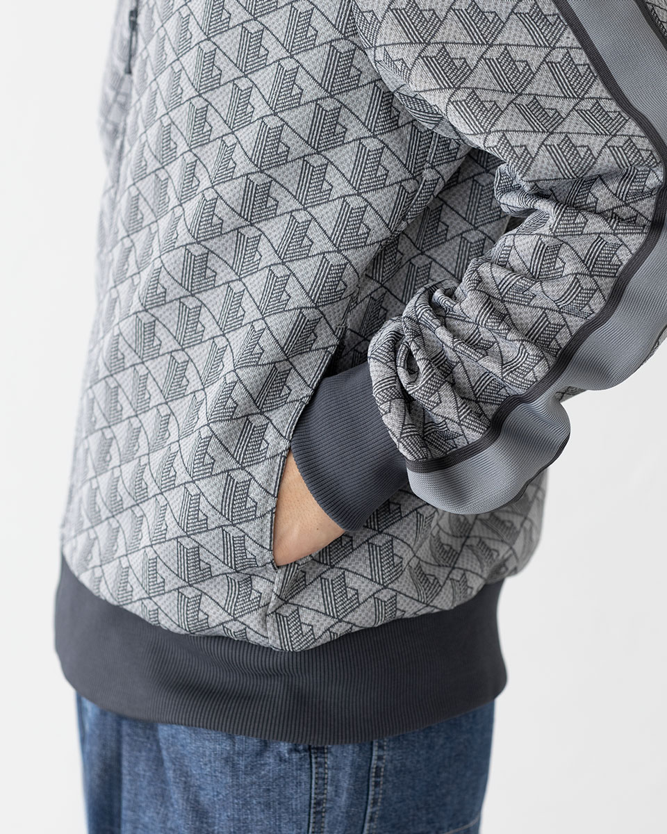 ラコステ モノグラム ジャカード トラックジャケット LACOSTE SH1368