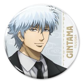 シャープ公式通販】 銀魂 坂田銀時 65mm缶バッジ スーツVer.|UL