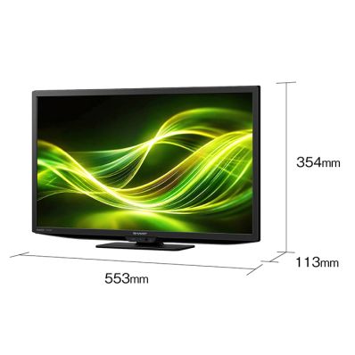 シャープ公式通販】 24V型 デジタルハイビジョン液晶テレビ｜2T-C24GF1