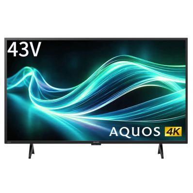 シャープ公式通販】 43V型 4K液晶テレビ+標準配送設置サービス セット