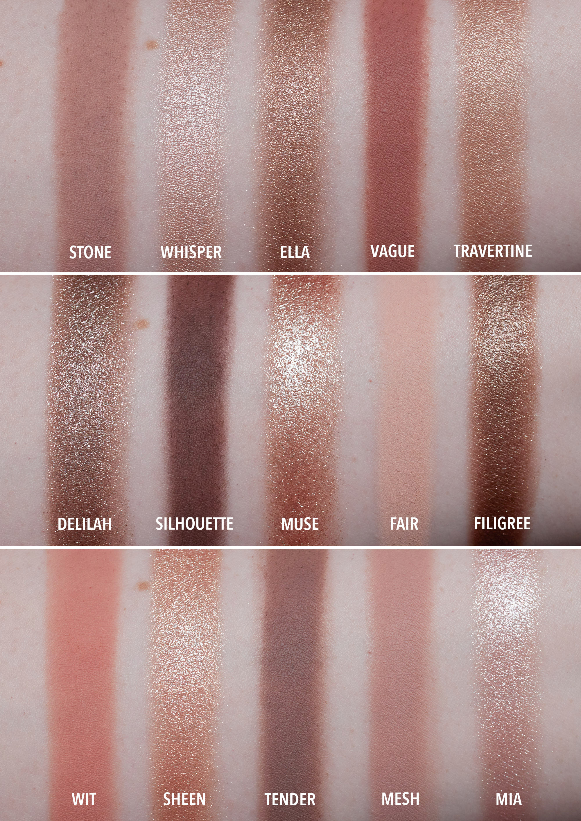 Natasha Denona I Need A Nude Palette Review - Coffee & Makeup