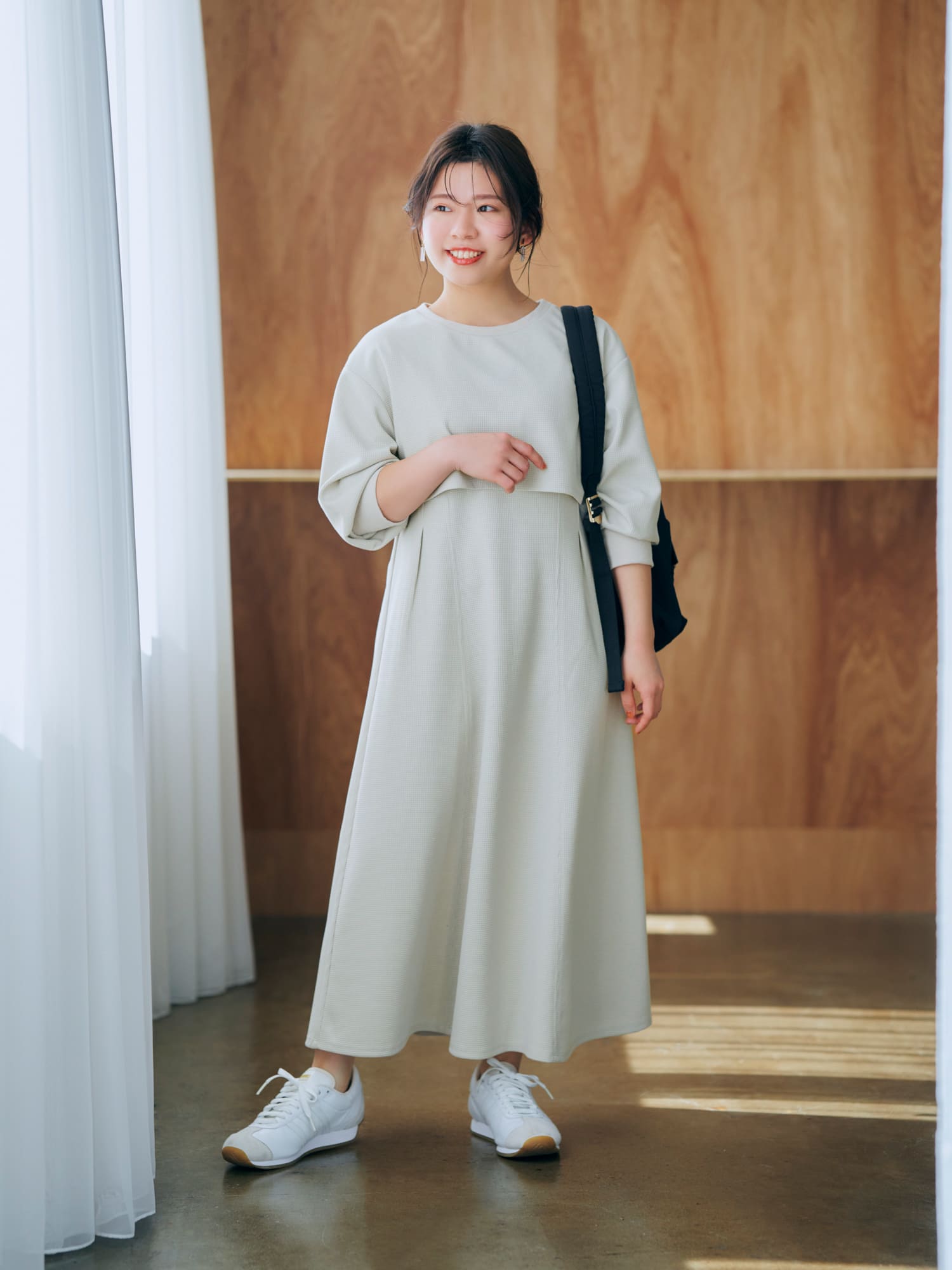 クロップドトップスワンピースセット-short & regular | 小柄・低身長