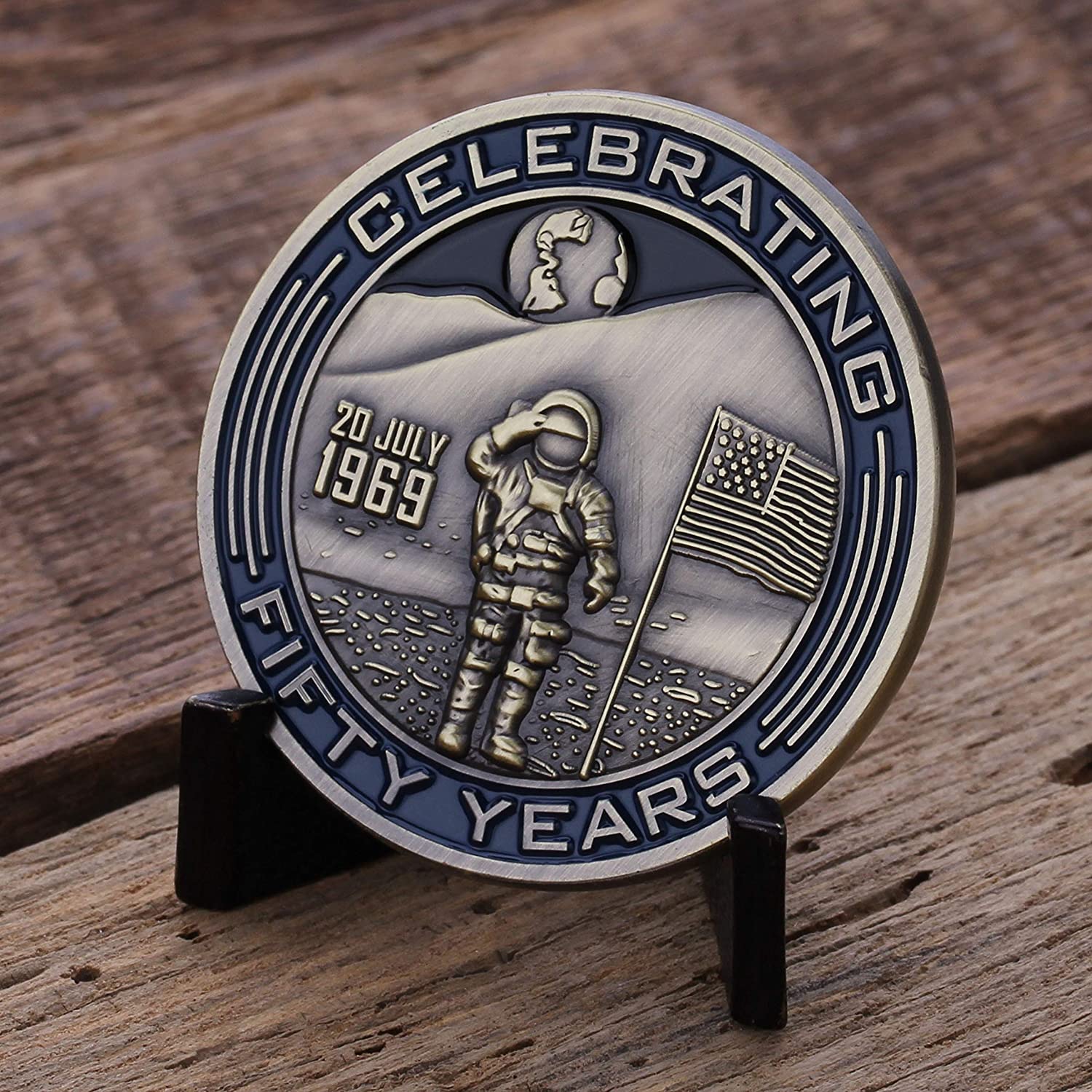 Apollo 11 50th Anniversary Challenge Coin | Coins For Anything