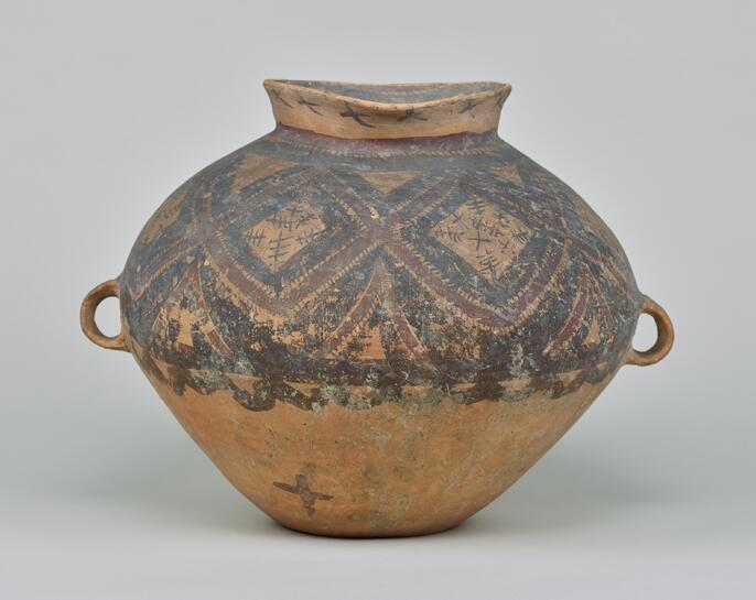 アンダーソン土器 アンダーソン土器⁄出土品紀元前五千年 中国彩陶双耳大