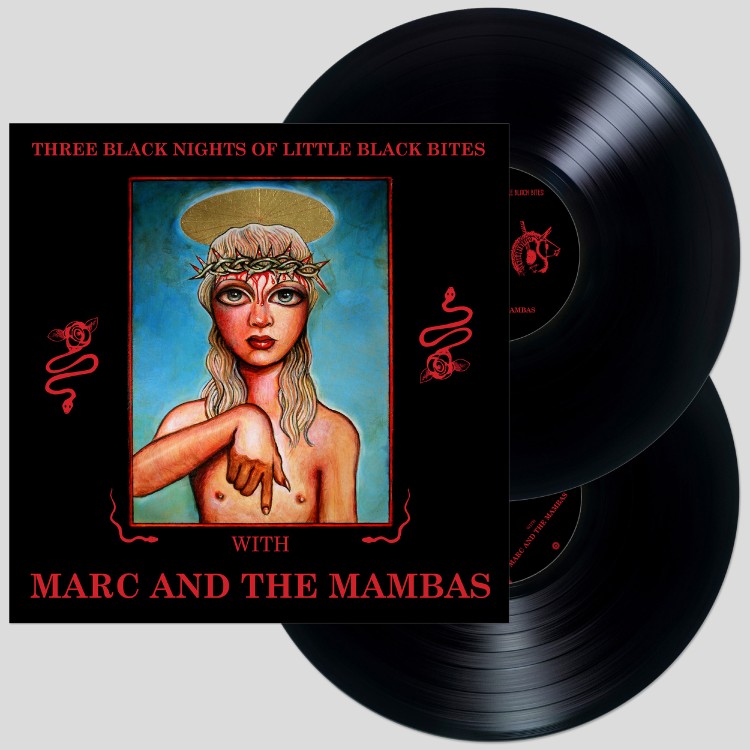 MARC & THE MAMBAS - 'Three Black Nights Of Little Black Bites' 2LP