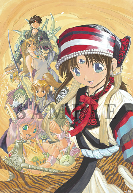 3x3EYES(サザンアイズ) 原画展 & 明神カフェにて1/12〜コラボ開催！