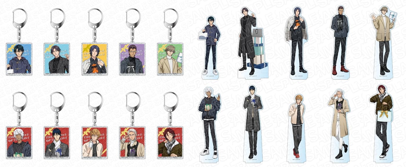 新テニスの王子様 プレゼント交換がテーマの描き下ろしグッズ 3月発売!