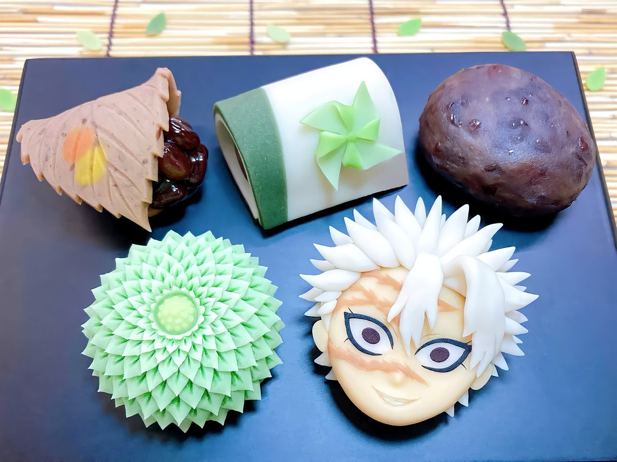 鬼滅の刃「不死川実弥」の誕生日を記念しておはぎ等の和菓子登場!