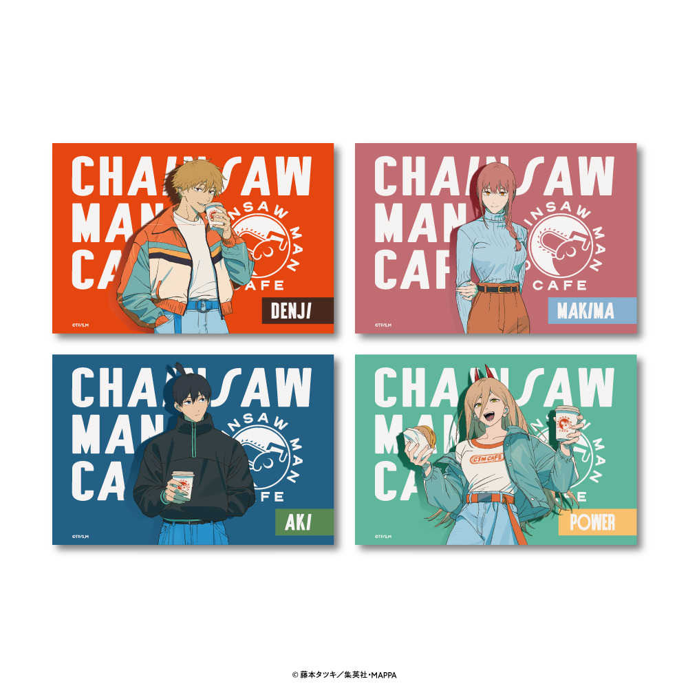 チェンソーマン カフェ in 東京・大阪・名古屋 12月21日よりコラボ開催!