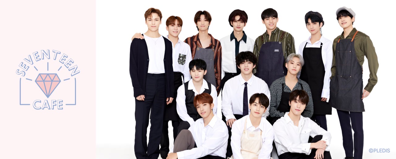 SEVENTEENカフェ2020 in BOX CAFE6店舗 5.22-7.26 セブチコラボ開催