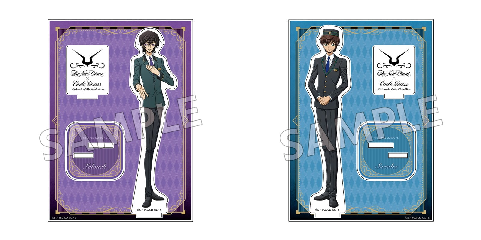 コードギアス × ホテルニューオータニ 描き下ろしコラボグッズ 5月発売!