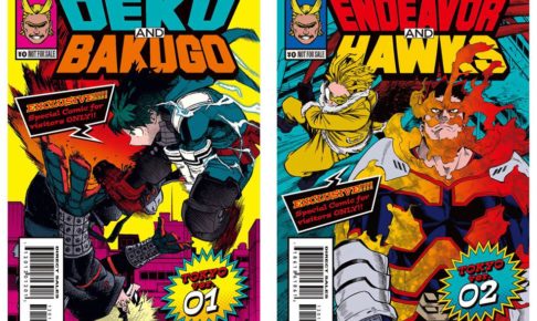 ヒロアカ原画展 アメコミ風来場特典解禁! チケット先行抽選も開始