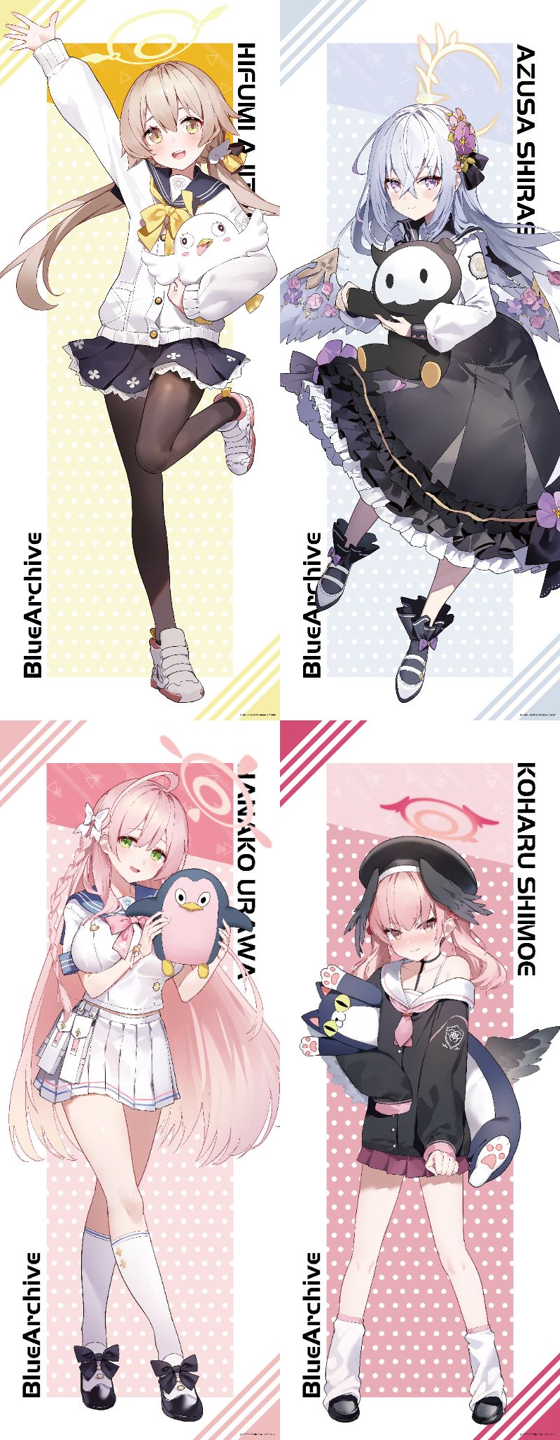 ブルーアーカイブ ヒフミら補習授業部の描き下ろしグッズ 1月一般発売!