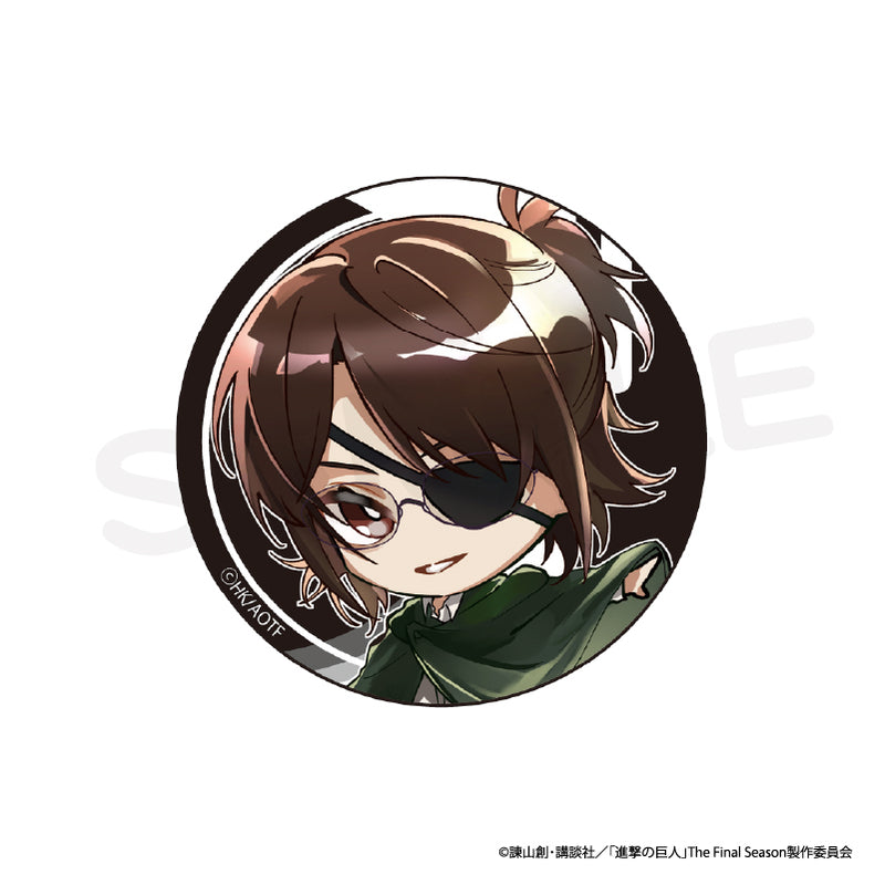 ハンジ 進撃の巨人 スターフライヤー 缶バッジ 新品未開封】進撃の巨人