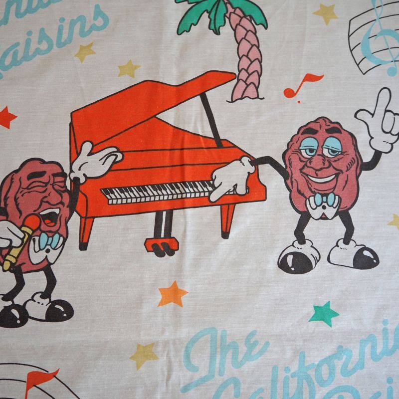 ビンテージファブリック カリフォルニアレーズンズ