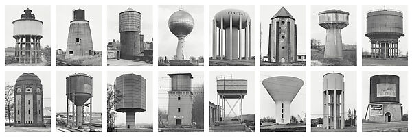 Bernd and Hilla Becher - Water Towers - The Metropolitan Museum of Art
