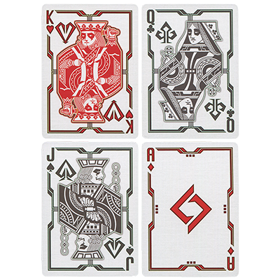 Bicycle Grid 2.0 Red Limited Edition – Collectible Playing Cards
