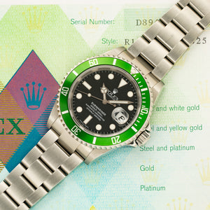 Rolex Anniversary Submariner 16610LV 
