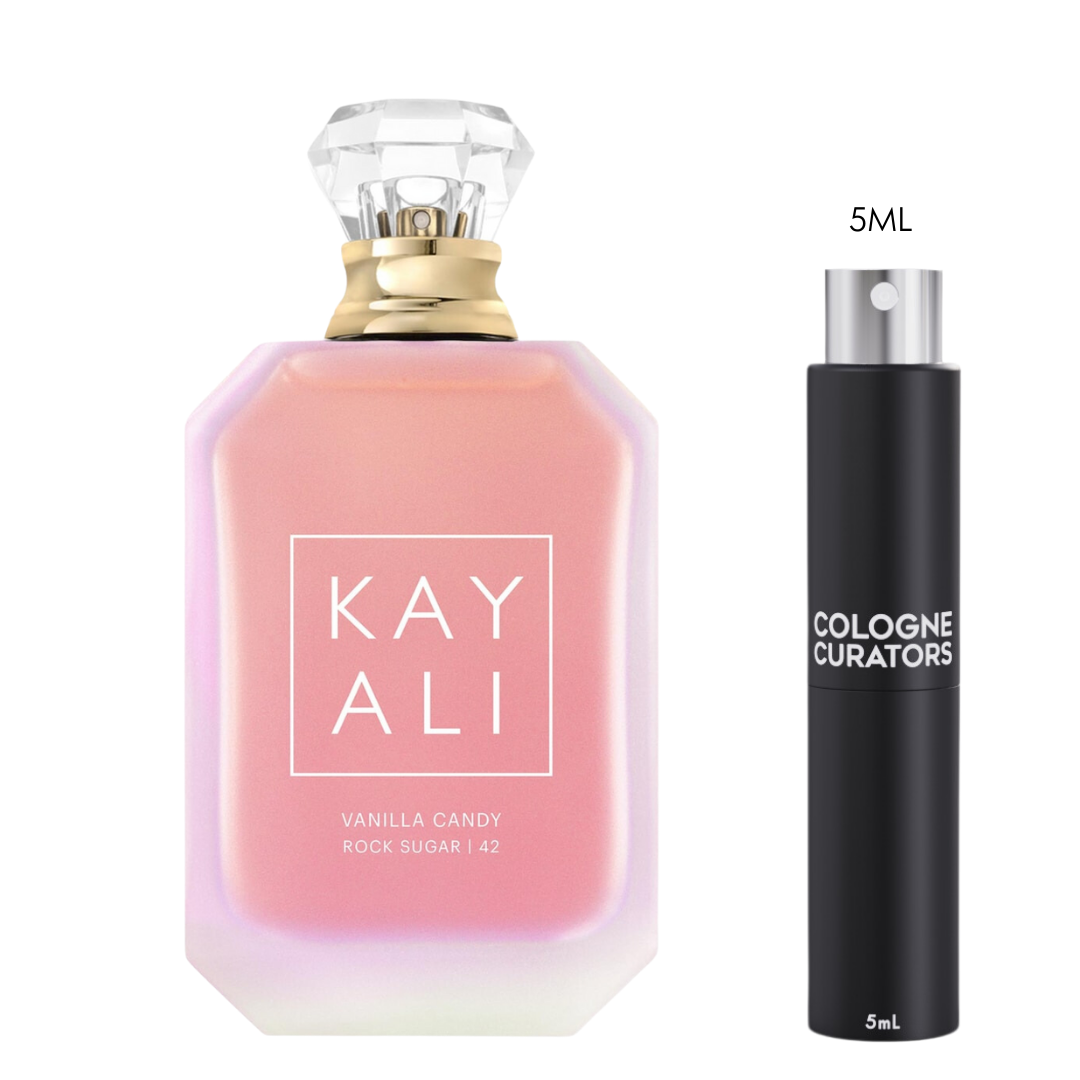 Vanilla Candy Rock Sugar EDP Fragrance Sample by Kayali