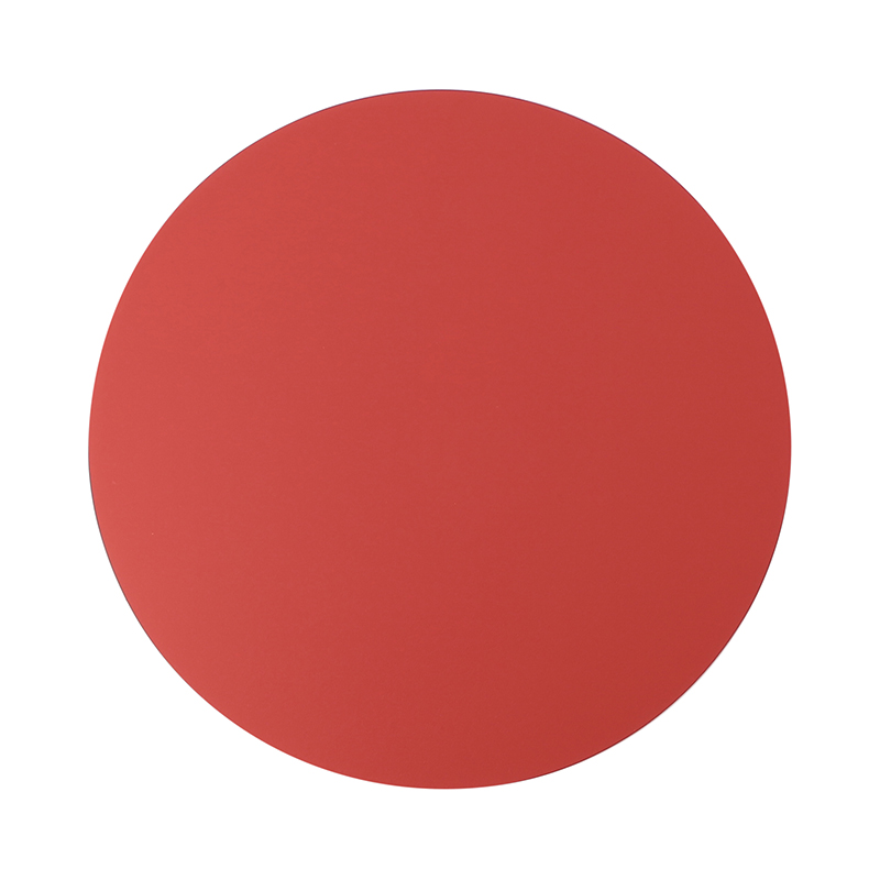 クエロ ラウンド プレイスマット 36cm オーロラレッド ブルー｜5%point