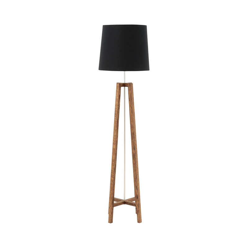 CROSS FLOOR LIGHT STAND NATURAL SHADE WHITE｜5%point | THE CONRAN