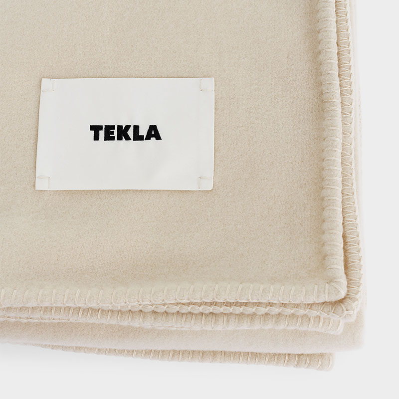 TEKLA（テクラ）ラムウール ブランケット スノー｜5%point | THE