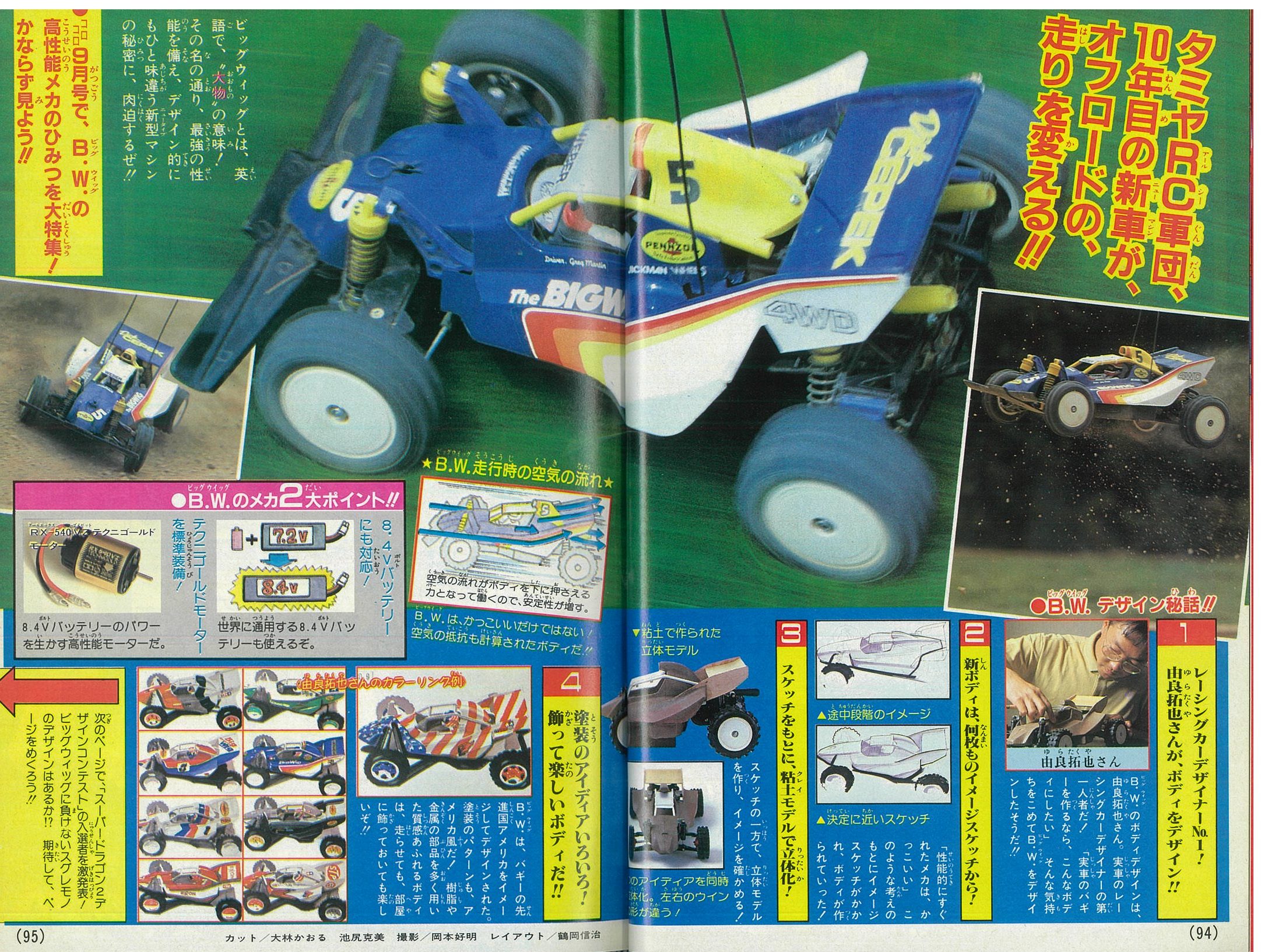 ミニ四駆歴代マシンカタログ】「ビッグウィッグJr.」を当時のコロコロ