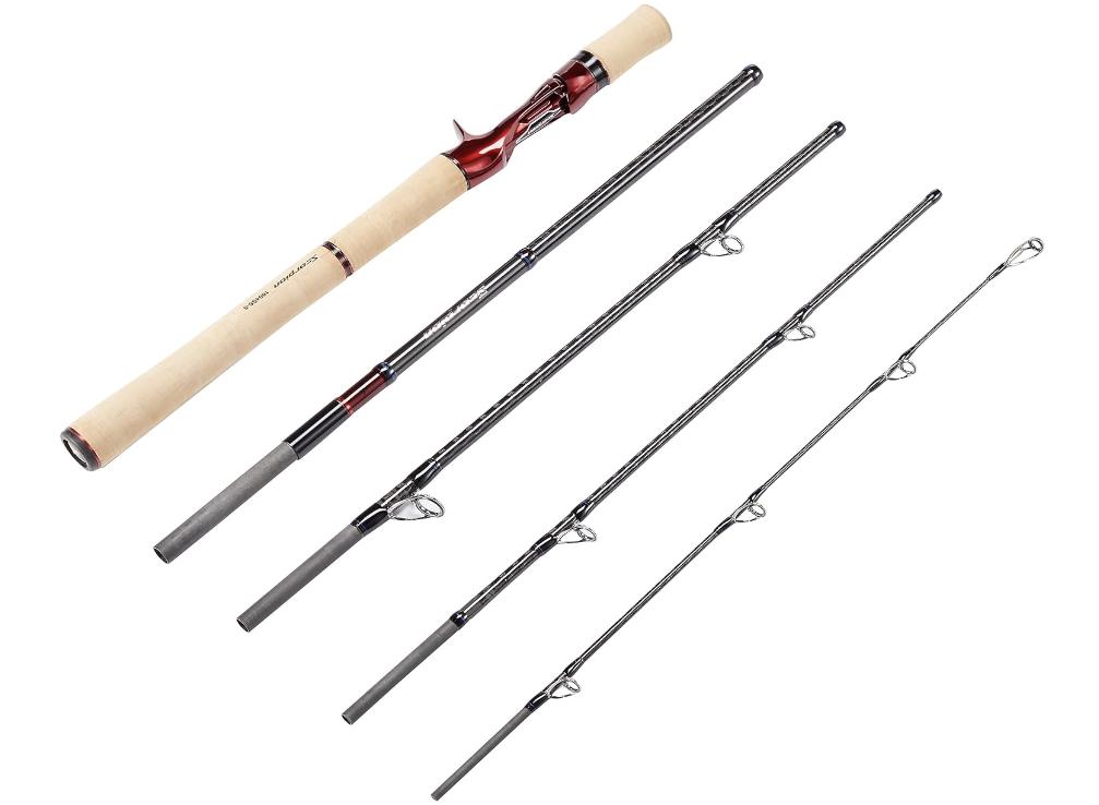 レアシマノ スコーピオン 1601R-4 カーボンロッド ベイト用 4ピース