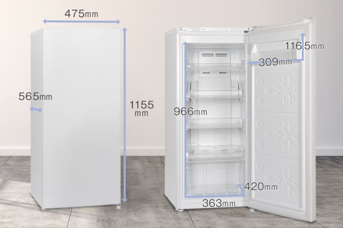 まとめ買いの強い味方！食品をたっぷり保存できて冷蔵もOKな122L冷凍庫