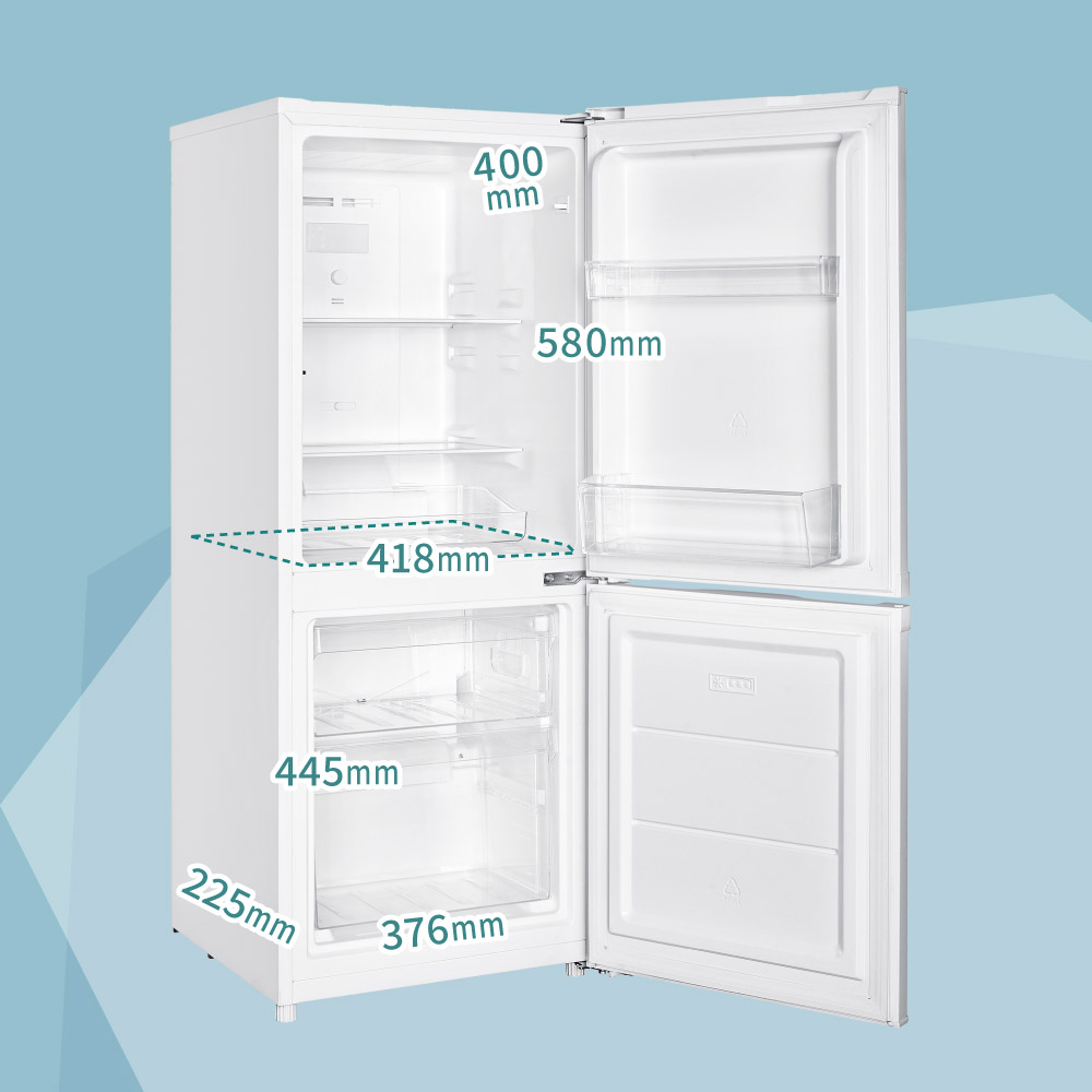 新色登場!】年末年始の買いだめ保存に！90Lオーバーのゆったり冷蔵室