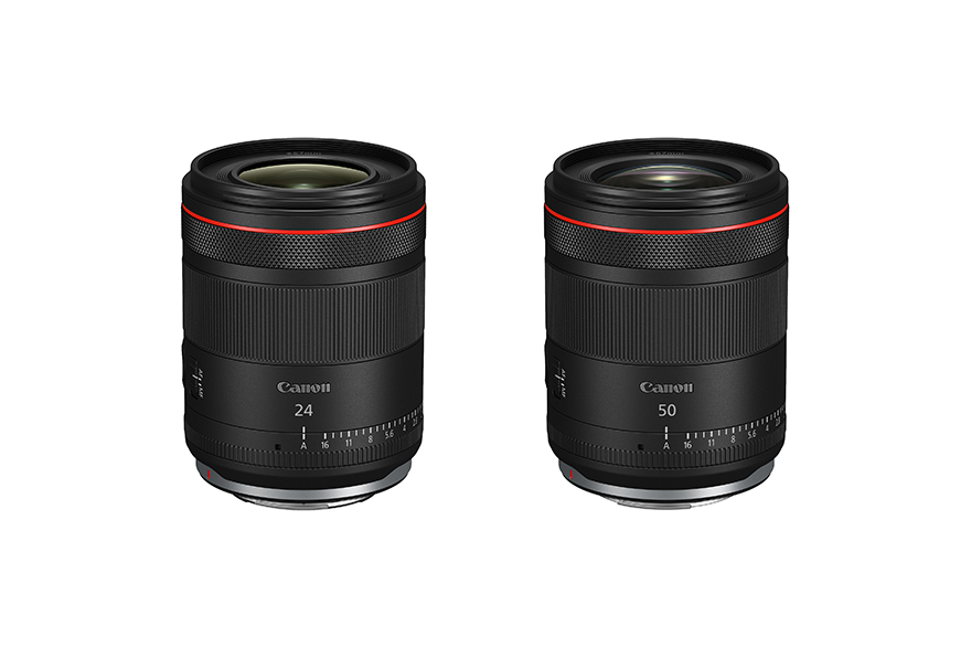 大口径単焦点Lレンズ“RF24mm F1.4 L VCM”と“RF50mm F1.4 L VCM”を発売