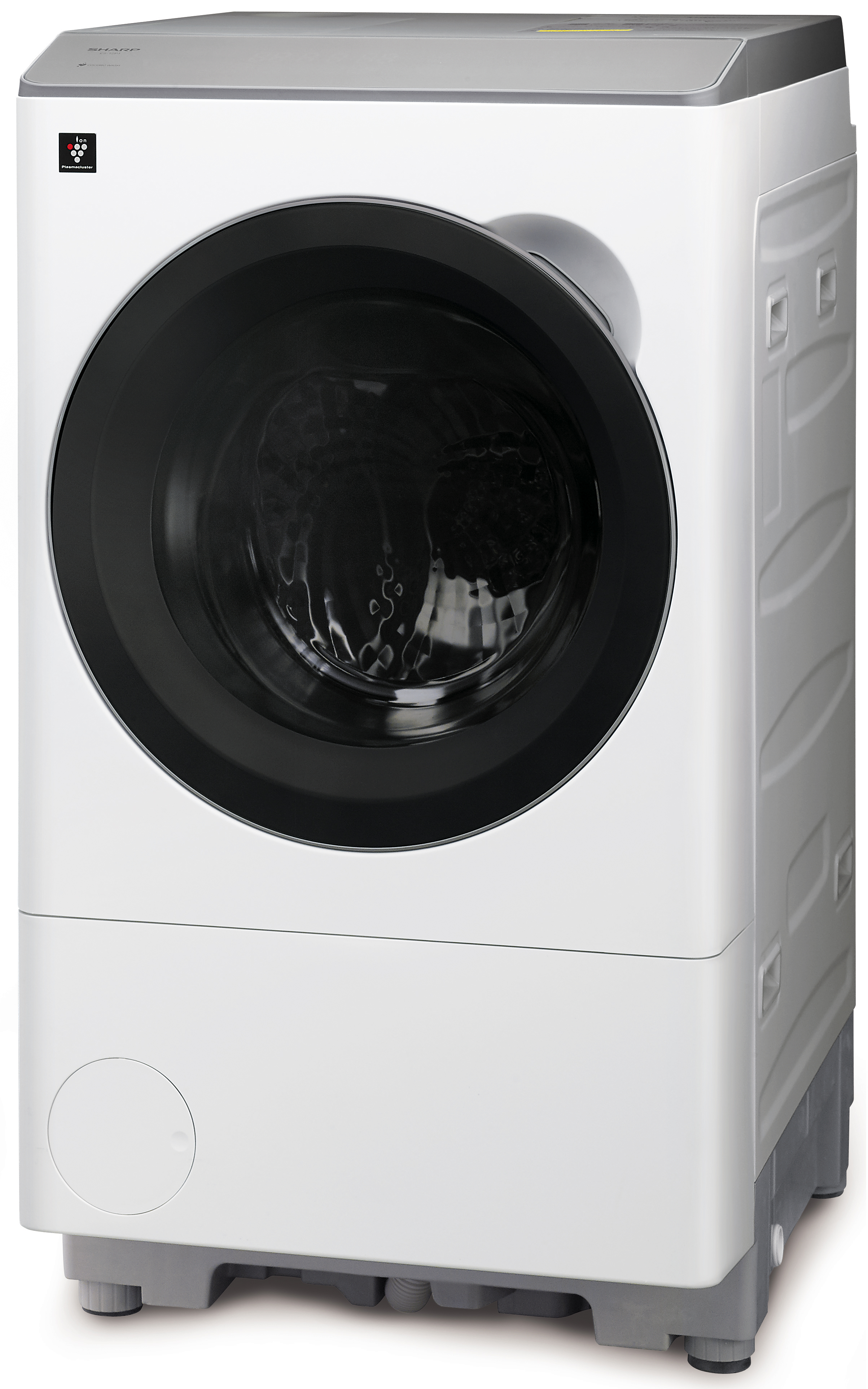 値下げ‼️シャープ 2022年製 7.0/3.5kgドラム式プラズマクラスター シャープ SHARP プラズマクラスターNEXT 加湿空気清浄機 グレー系 KI