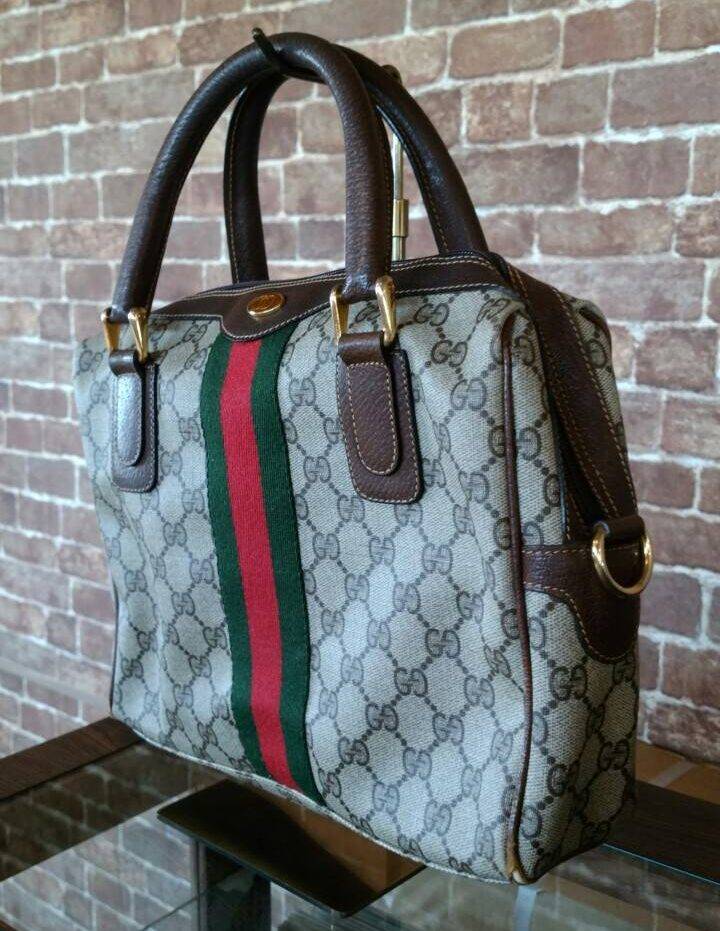グッチ(GUCCI)シェリーライン ハンドバッグ・玉縁パイピング交換 | 鞄