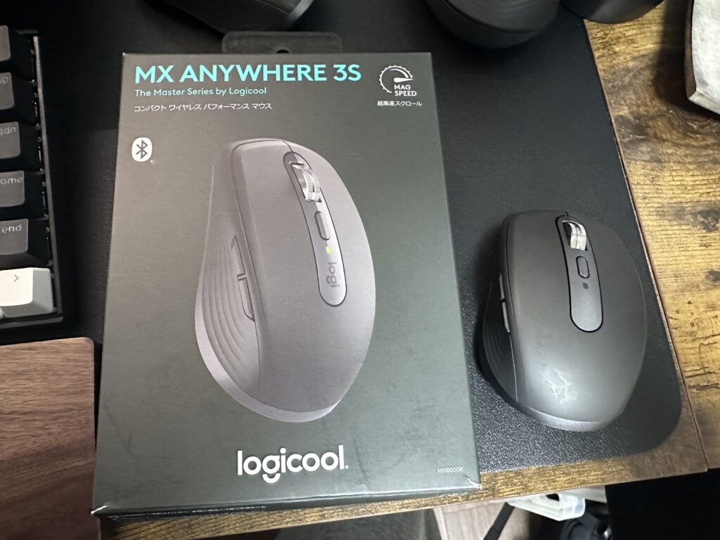 さらにアップデート ロジクール MX Anywhere 3との違いは