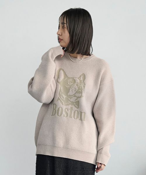 モールドッグジャガードニット【Youtube紹介アイテム】