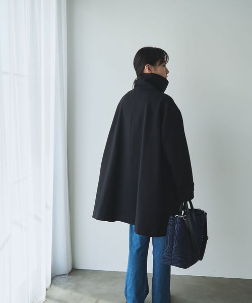 VERY1月号掲載】メルトンミリタリーコート