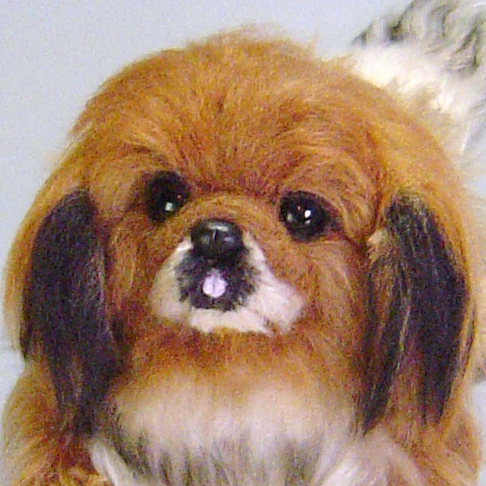 120100sari ペキニーズ ぬいぐるみ 犬 猫 リアル ペット - 【公式