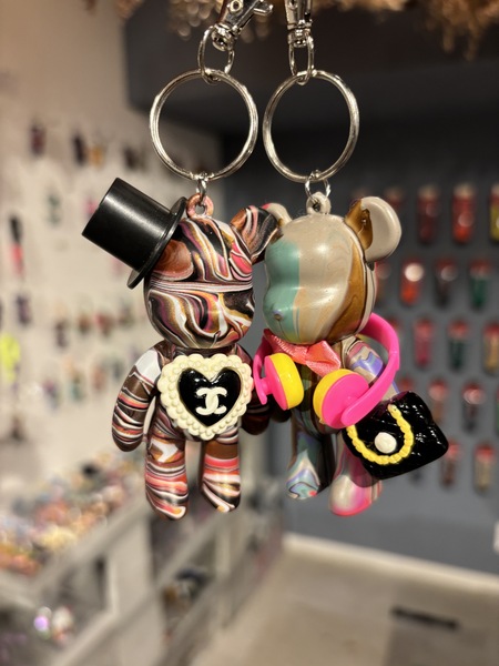 ご予約はこちら】SNSで話題の “ ベアアート” キーホルダー ” 2000円