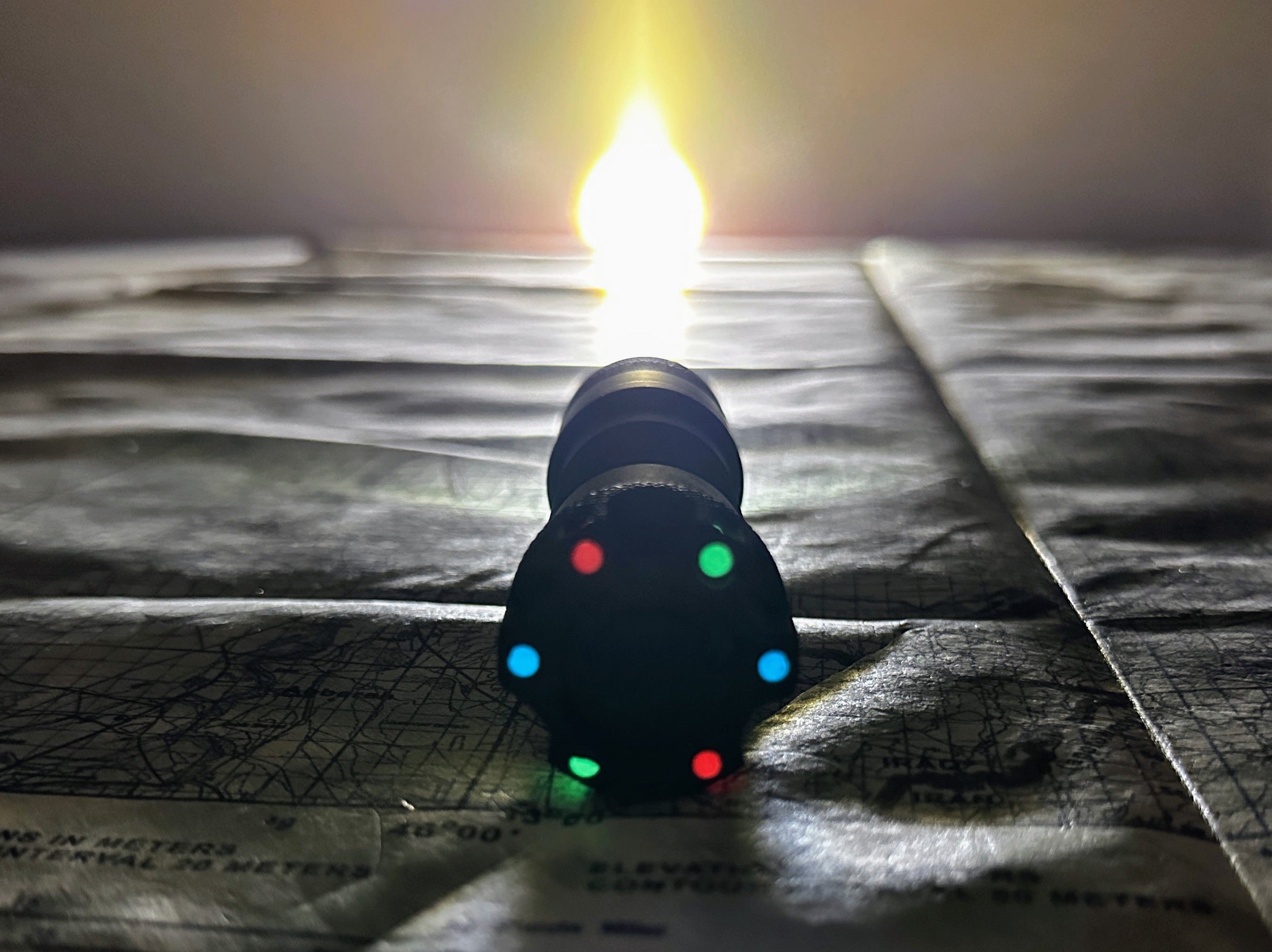 LEP Laser Flashlight - DX Reach Rev 3 18650/21700 Tactical Light