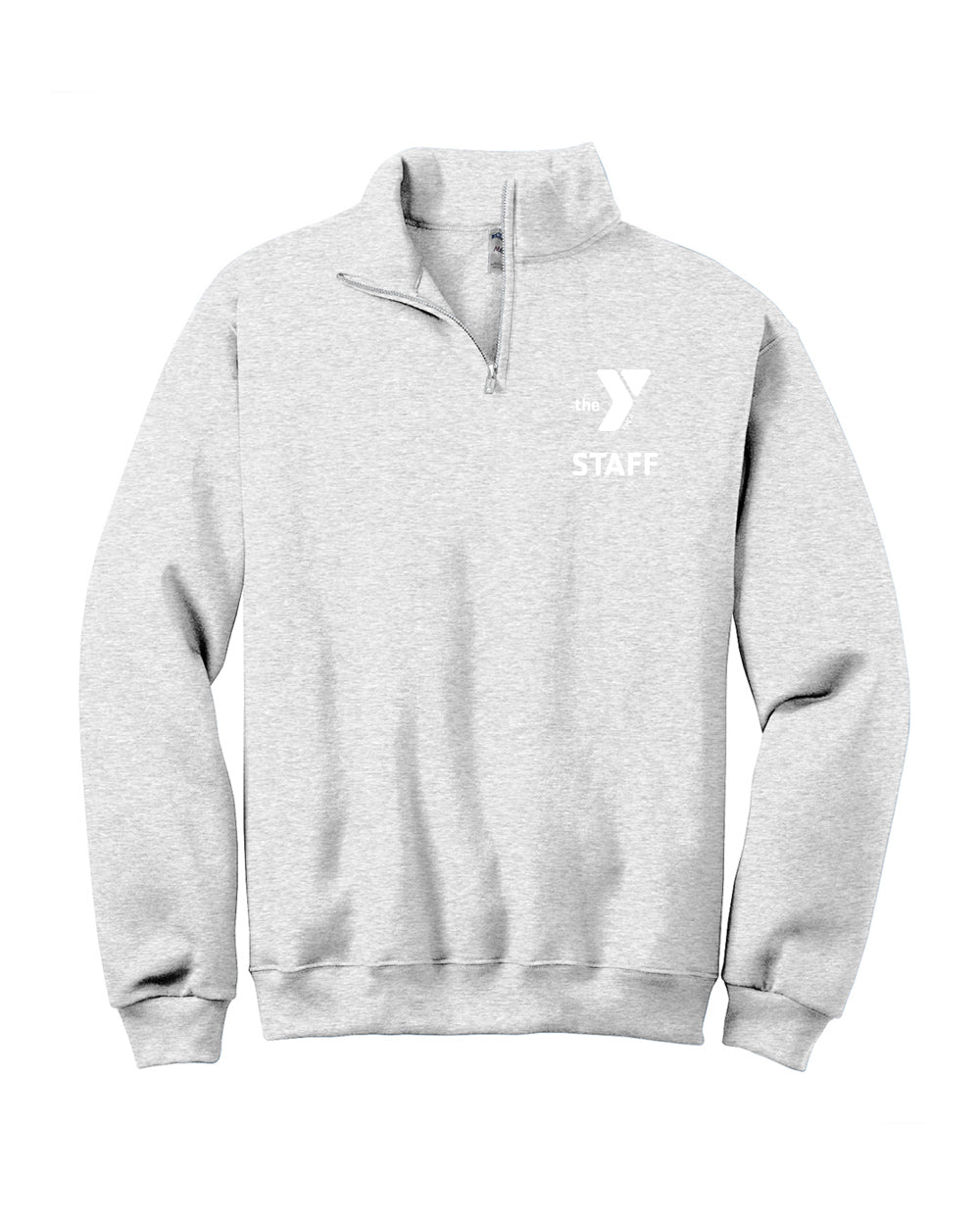 Staff Embroidered 1/4 Zip Sweatshirt – Court Products, Inc.