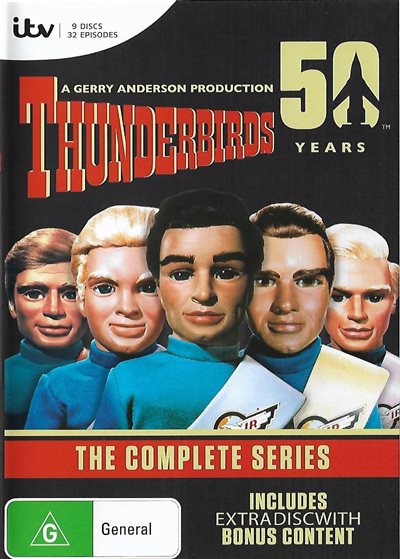 Thunderbirds: The Complete Series - DVD - 9397711542792